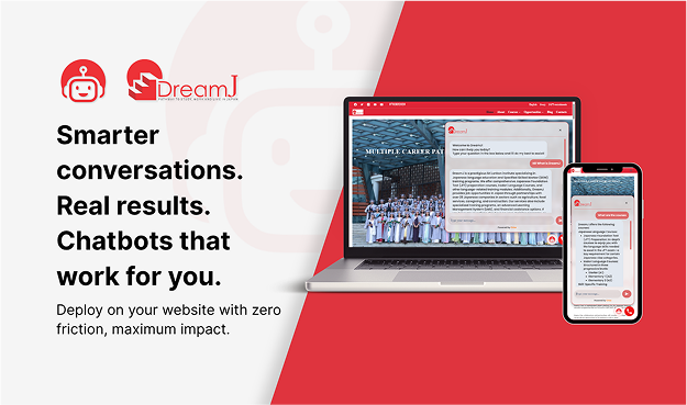 Custom Smart Chatbot Assistant for DreamJ Institute